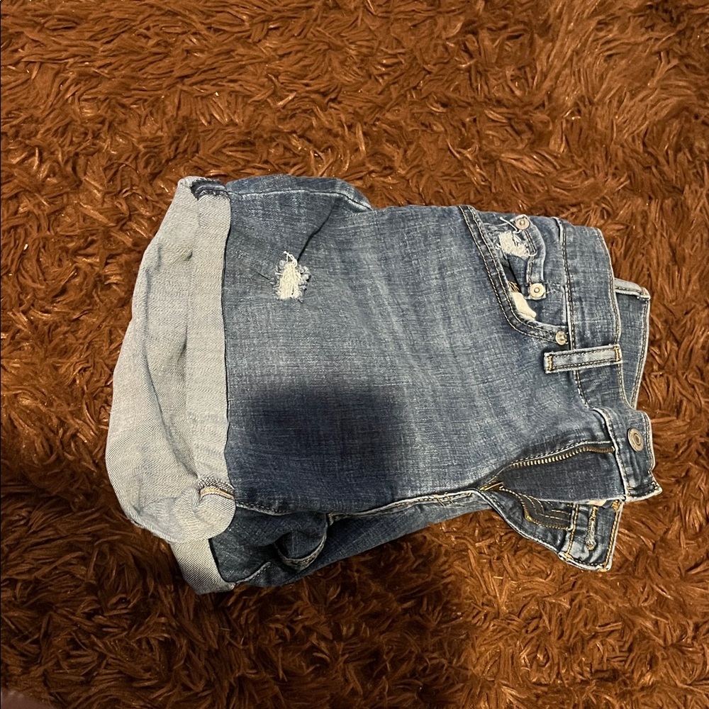 Levi's Blue Jean Shorts for Women